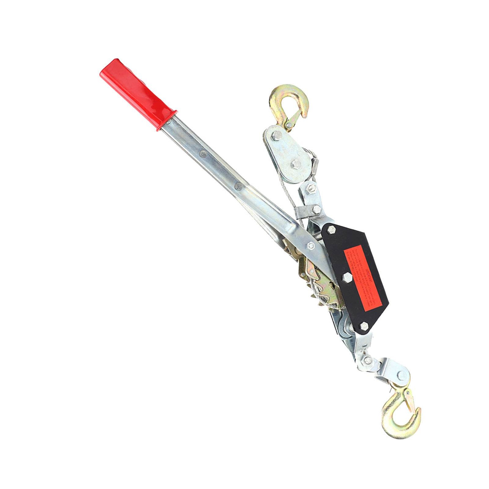 2 Ton Wire Rope Puller Anti-Slip Padded Grip Hand Puller Construction Equipment