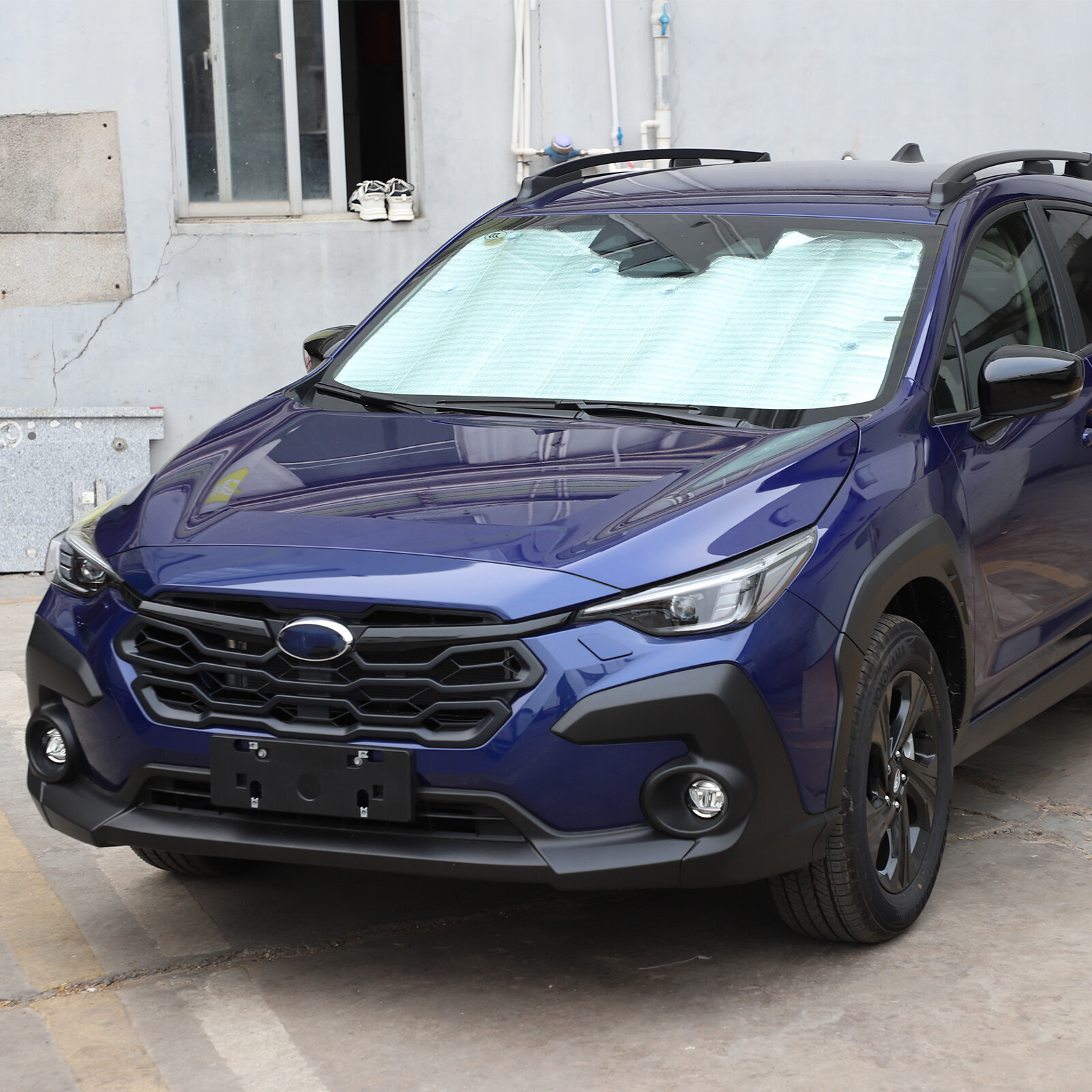For Subaru Crosstrek 24+ Foldable Car Front Windshield Sun Shade Visor UV Block