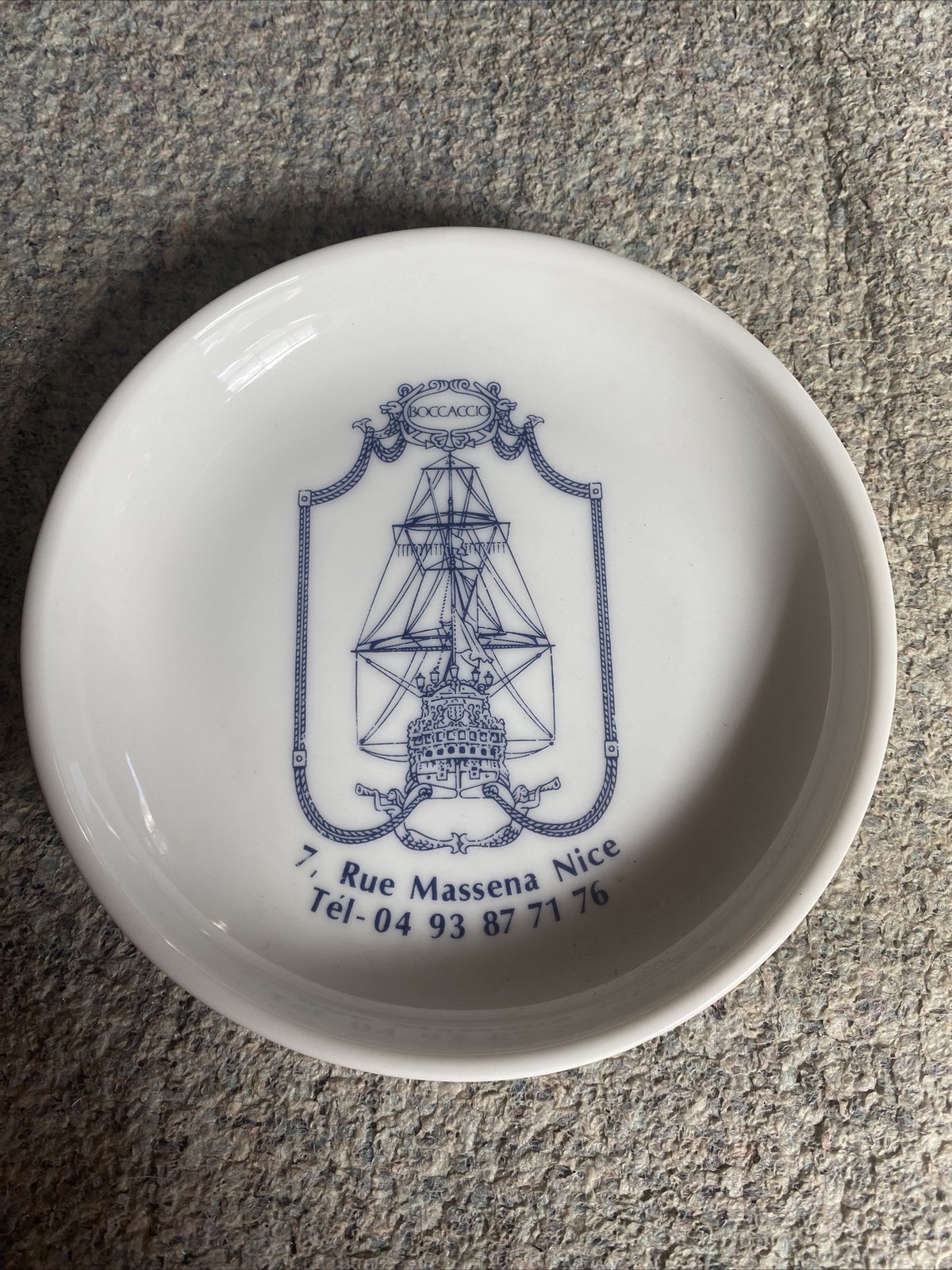 Boccaccio 7, Rue Massena Nice, France Candy Dish