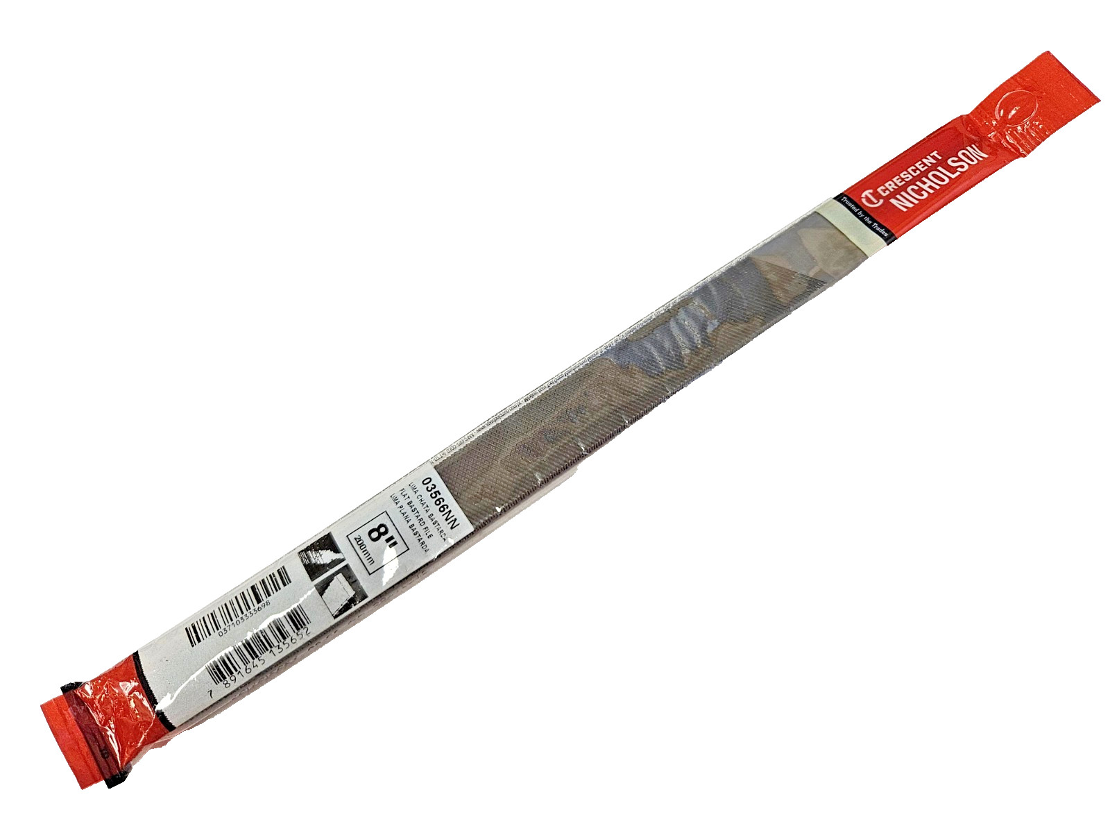 03566NN Nicholson 8" Flat Bastard File Double Cut