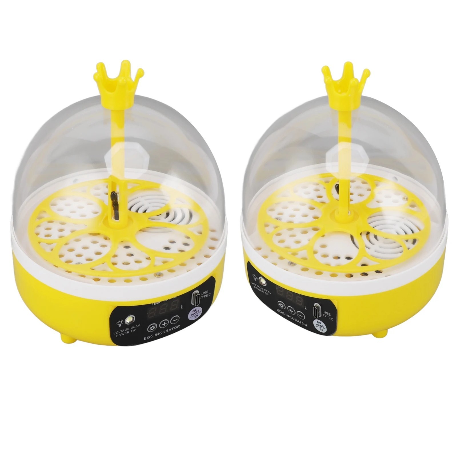 Home Egg Incubator Automatic Temperature Humidity Control Poultry.