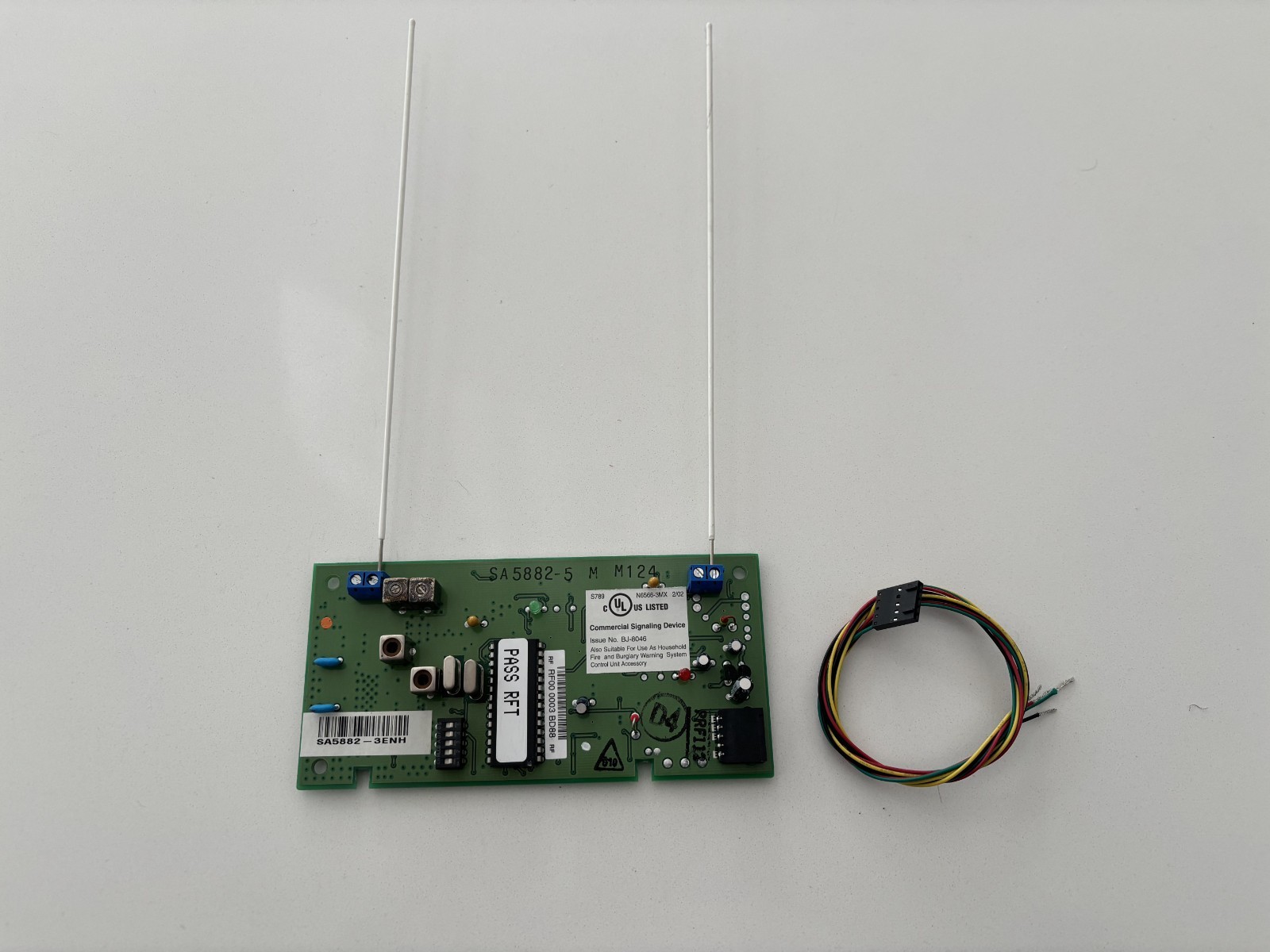 Honeywell Security Alarm SA5882-5 SA5882-3ENH Signal Burglar Fire Alarm Board