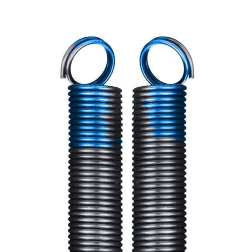 Heavy Duty Residential Garage Door Extension Springs 2-Pack 140lb. Blue