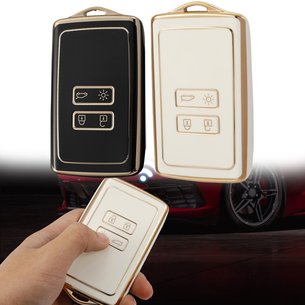 For Renault For Captur For Megane For Espace Key Cover Dual layered Protection
