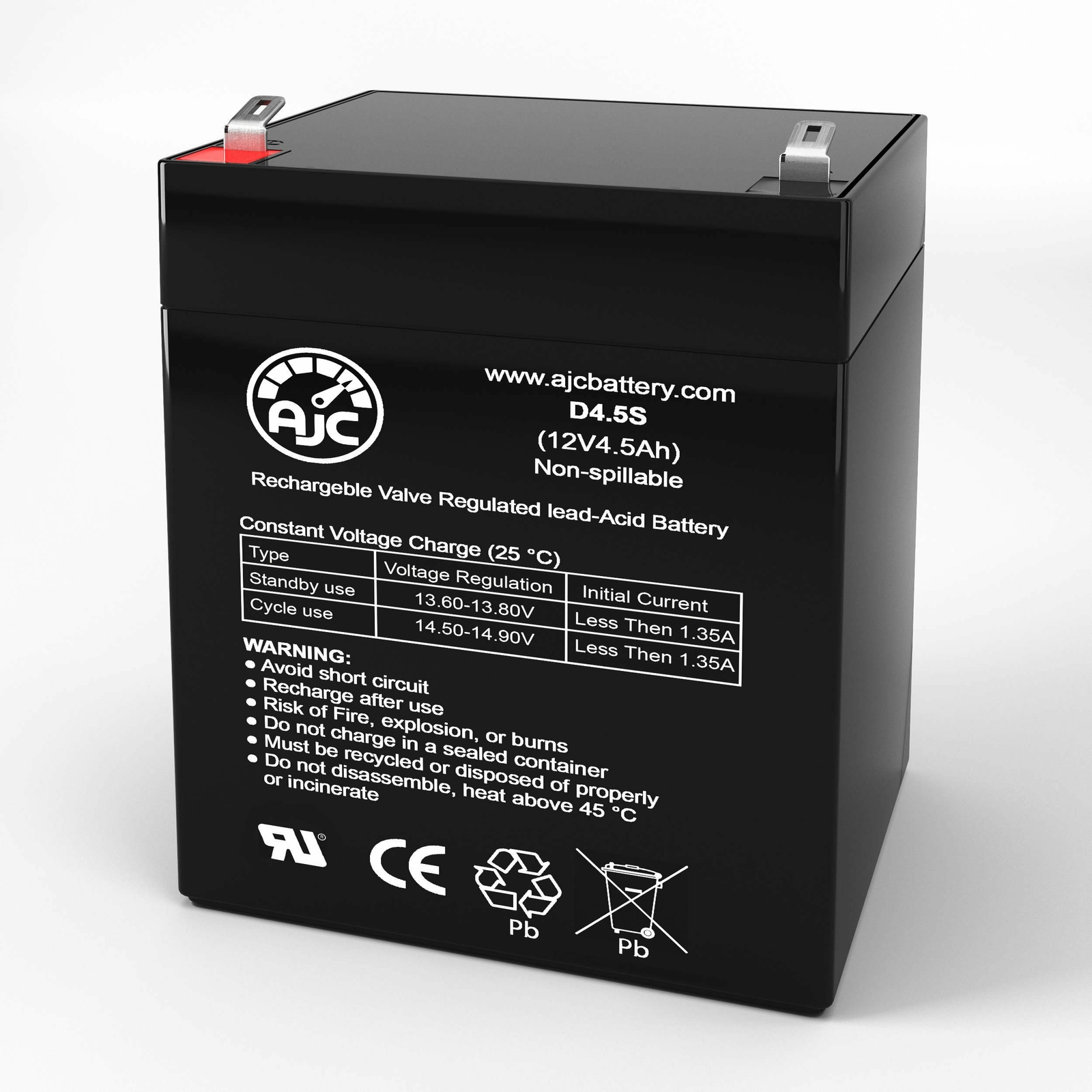 Chamberlain Evercharge 4228 12V 4.5Ah UPS Replacement Battery