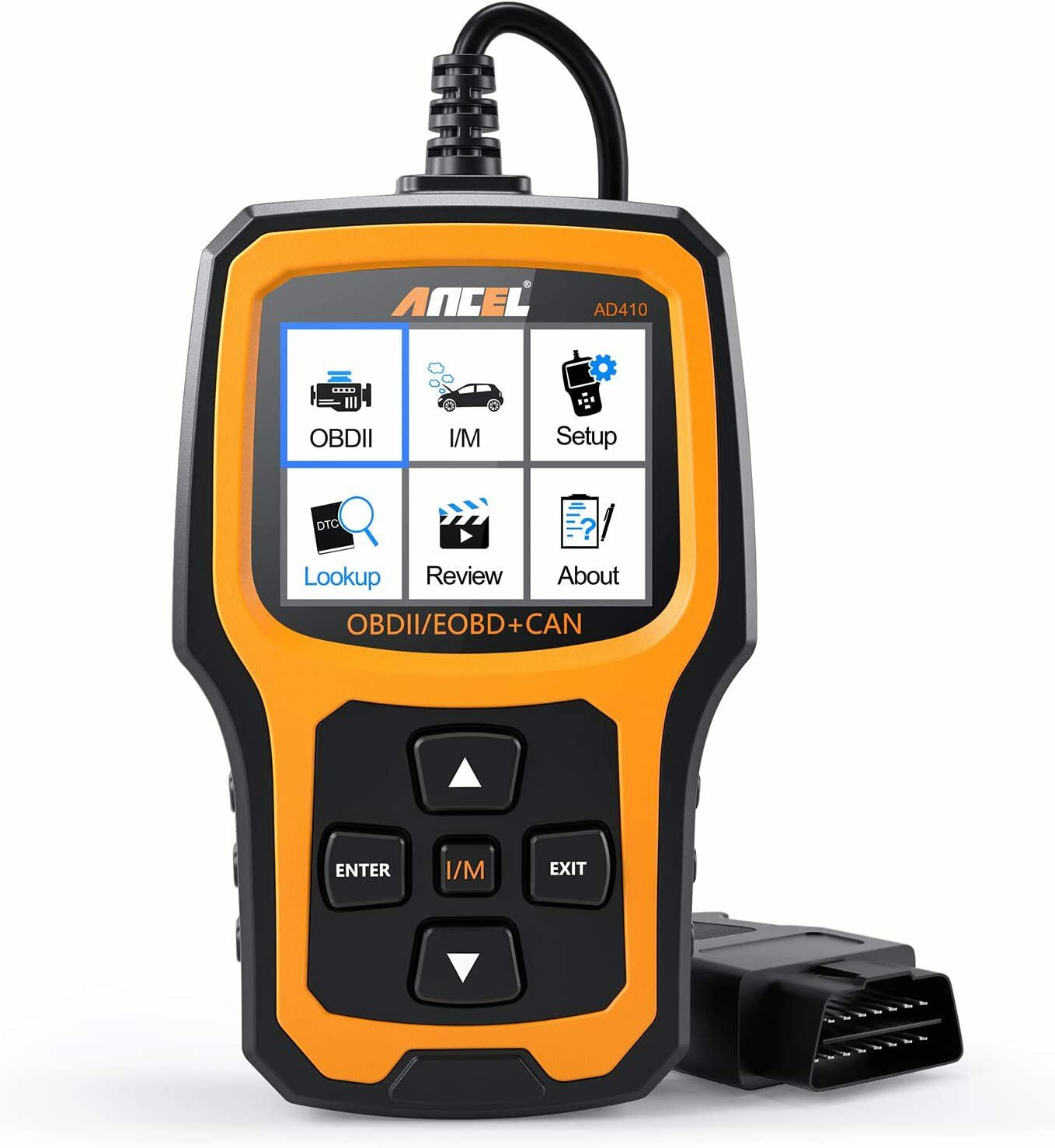 ANCEL AD410 OBD2 Code Reader Car Scanner Turn Engine Light Off Diagnostic Tool