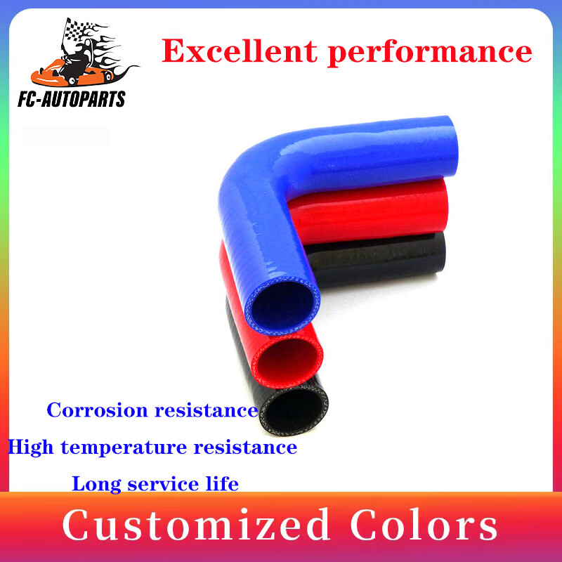 Elbow 90 Degree Hose Pipe Bend Coolant Radiator Air Water Silicone Hose 3-PLY