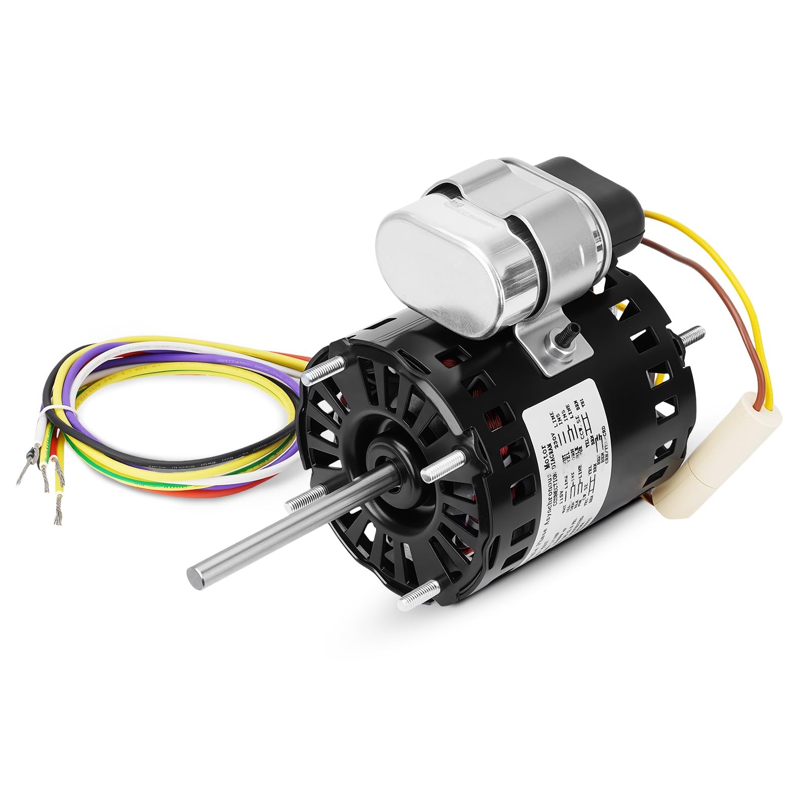 4-N-1 Refrigeration Fan Motor 3.3" 1/12 hp 1550 RPM 115/230V Fasco # 9721