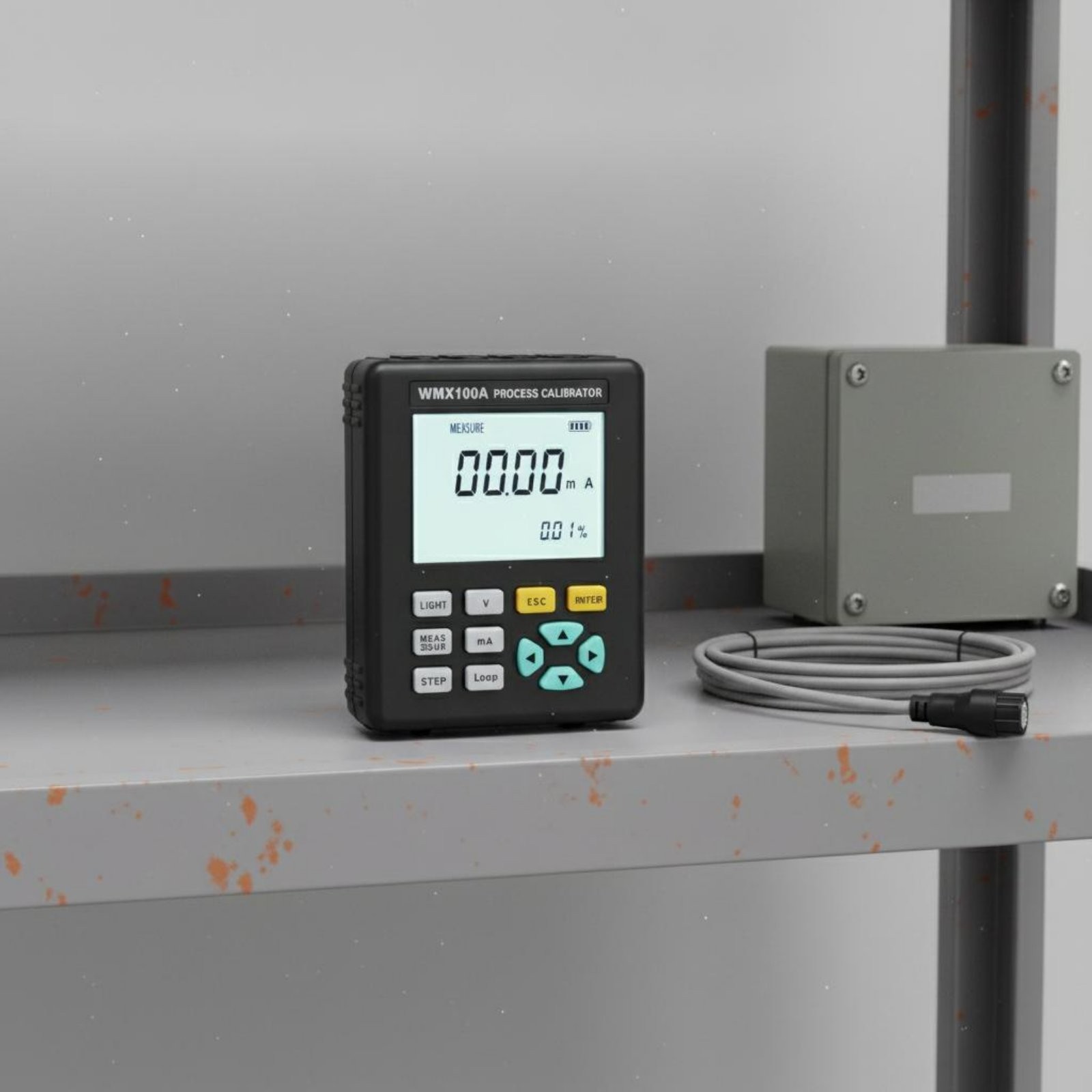 Handheld Process Calibrator Backlit LCD Display Mini Waveform Generator