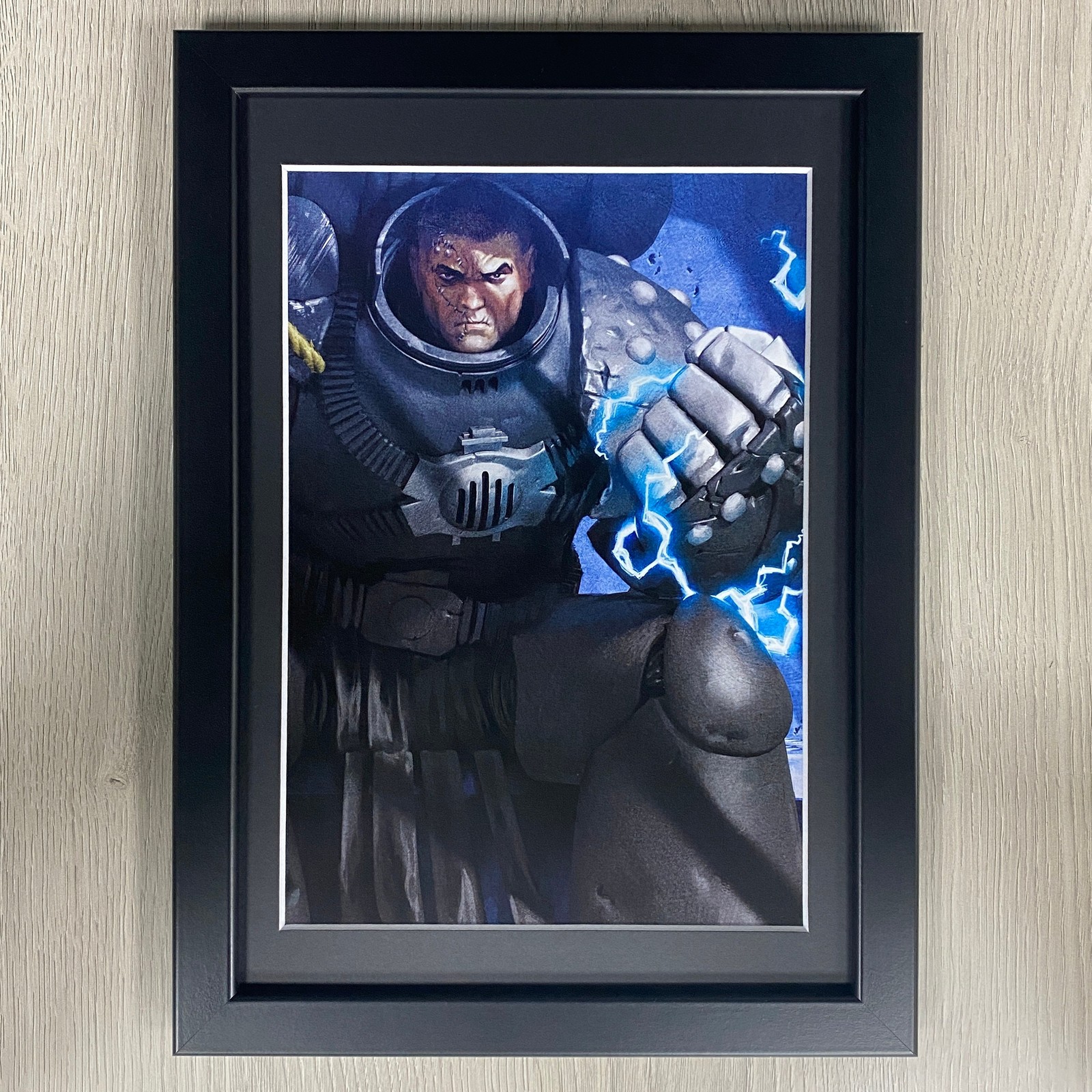 THE HORUS HERESY BLACKSHIELDS THE FALSE WAR FRAMED ART. WARHAMMER 40,000, 40K