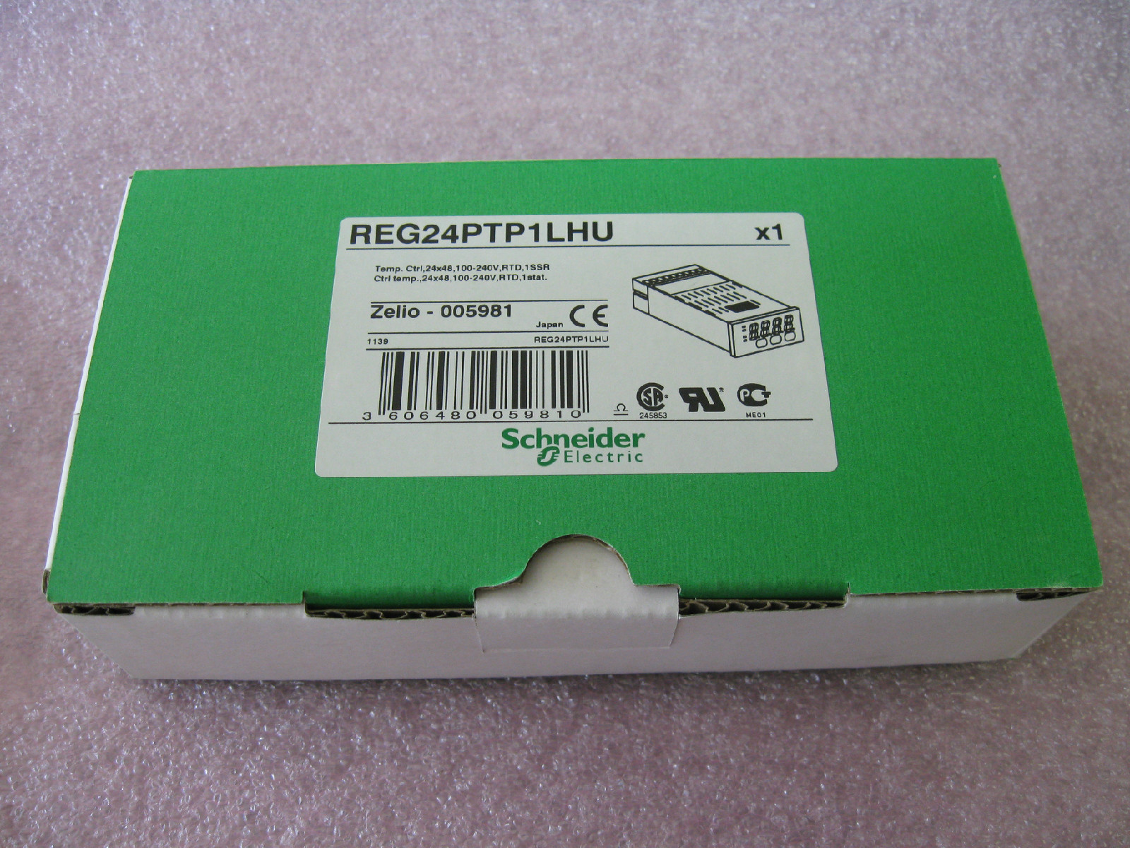 SCHNEIDER REG24PTP1LHU TEMPERATURE CONTROL-NIB