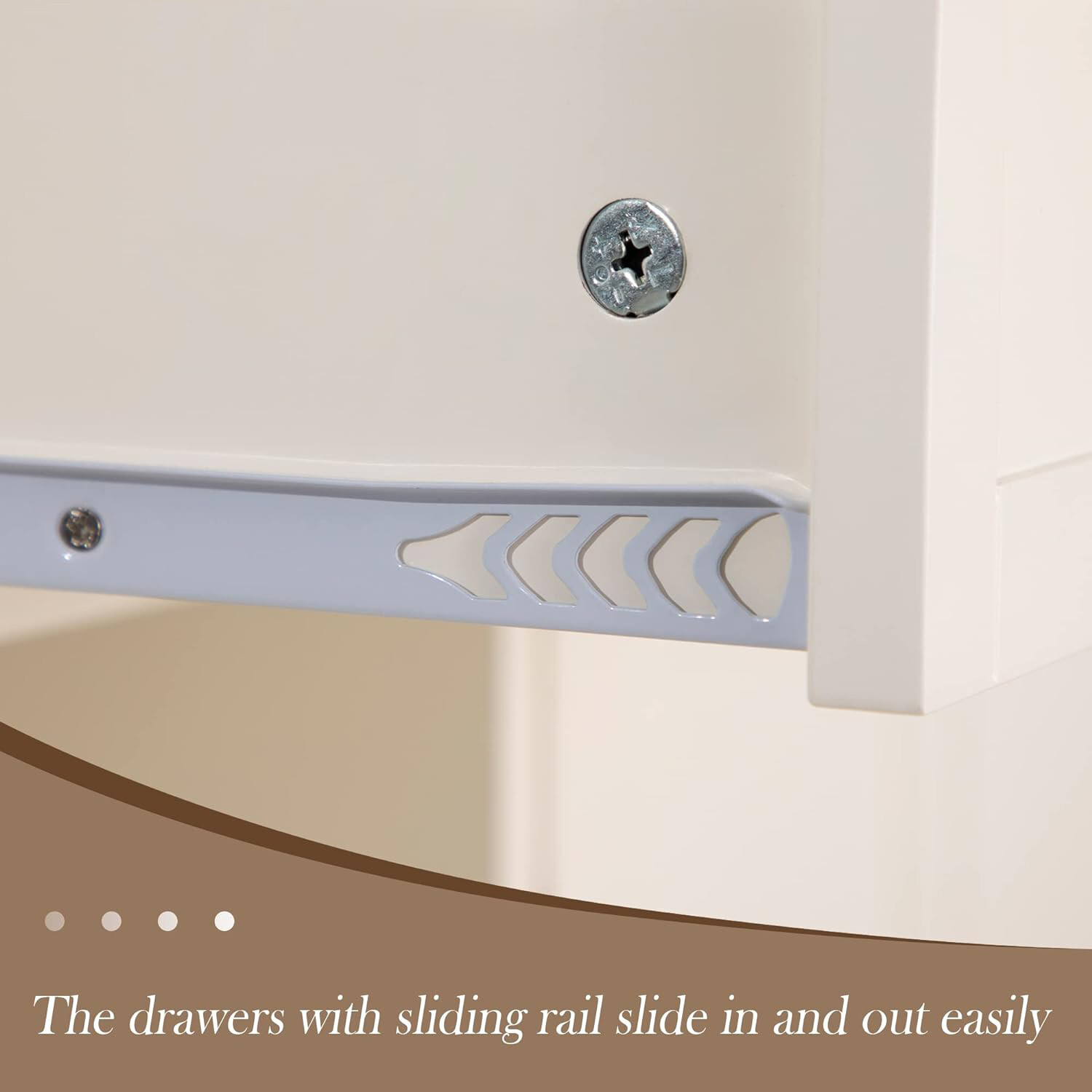 Kitchen Island Cart with Storage Cabinet on Wheels & Towel Rack & Spice Rack