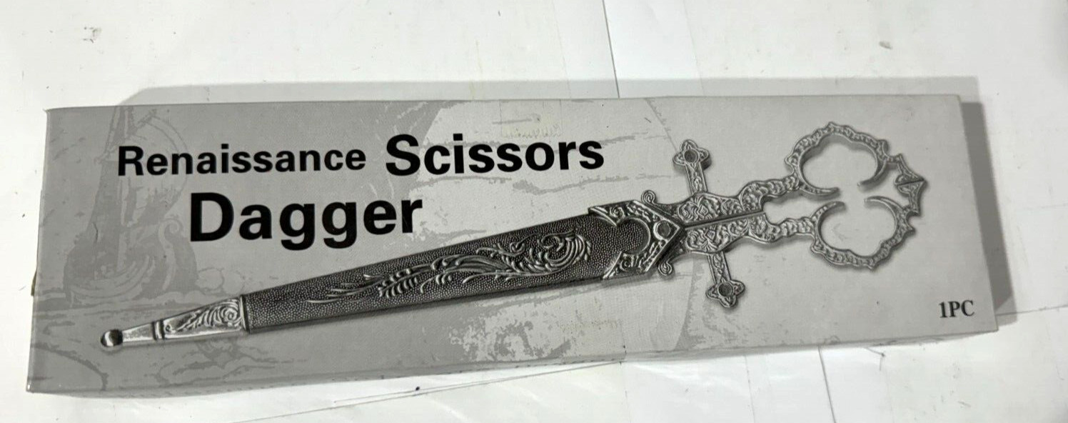 Renaissance Dagger Scissors