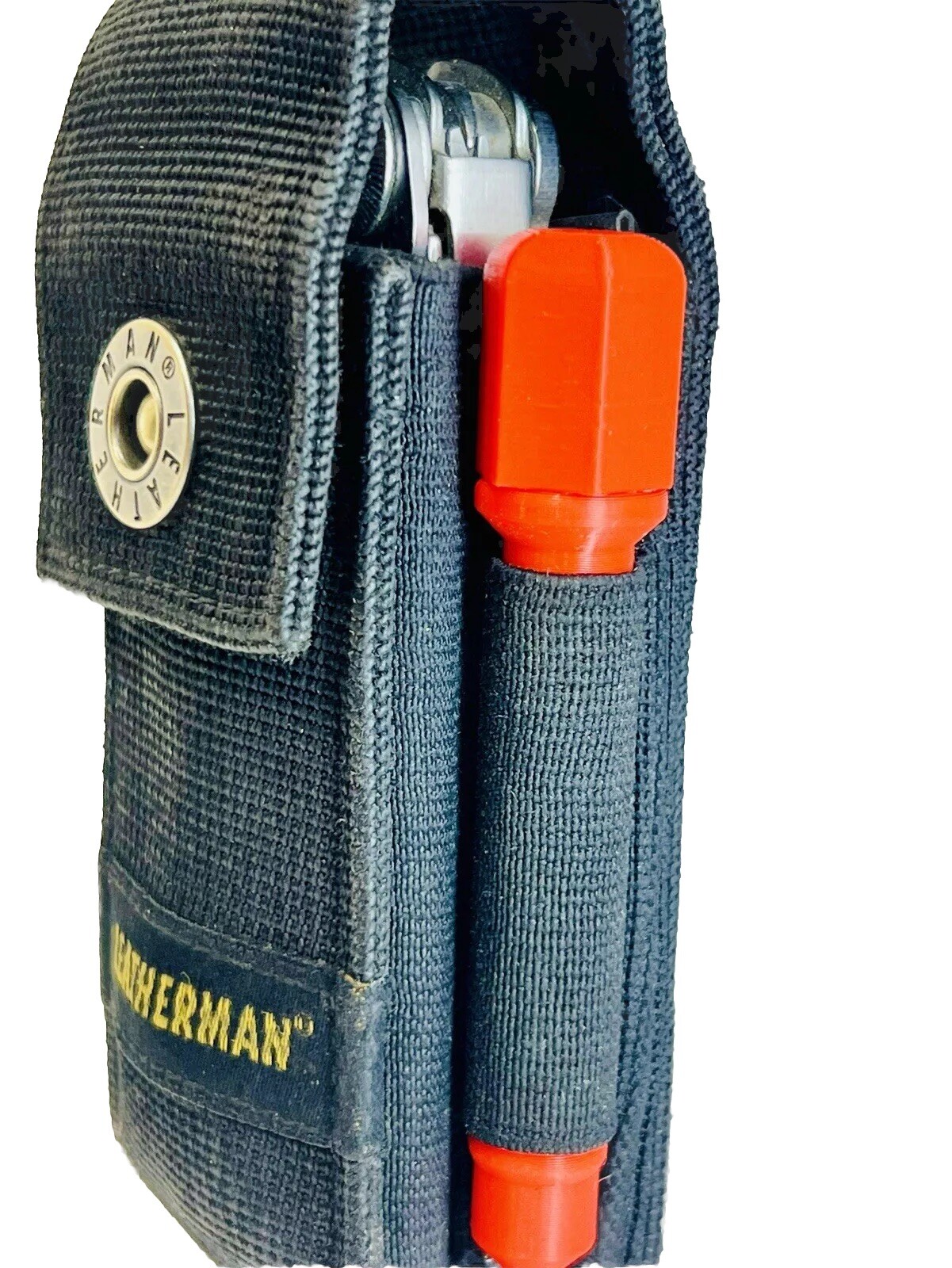 For Leatherman.  1/4 Bit Holder/Flat Bit Holder