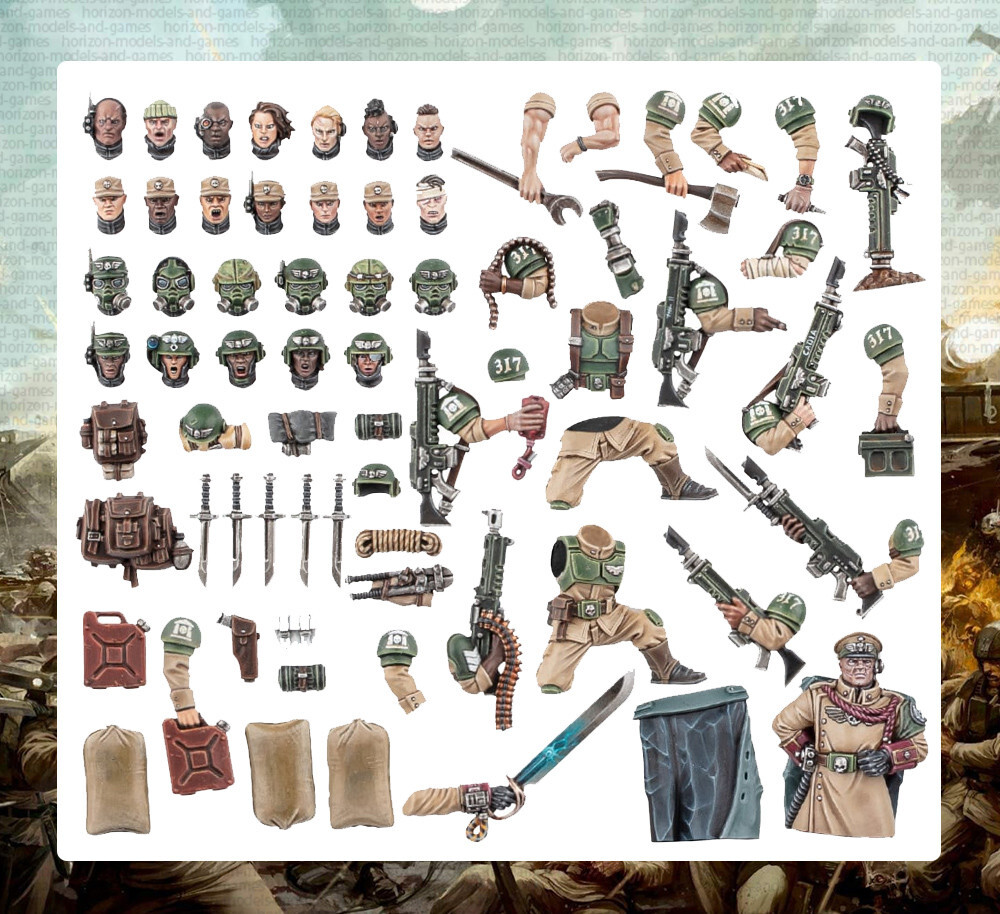 ++ Cadian Upgrades - Astra Militarum - Warhammer 40,000 ++