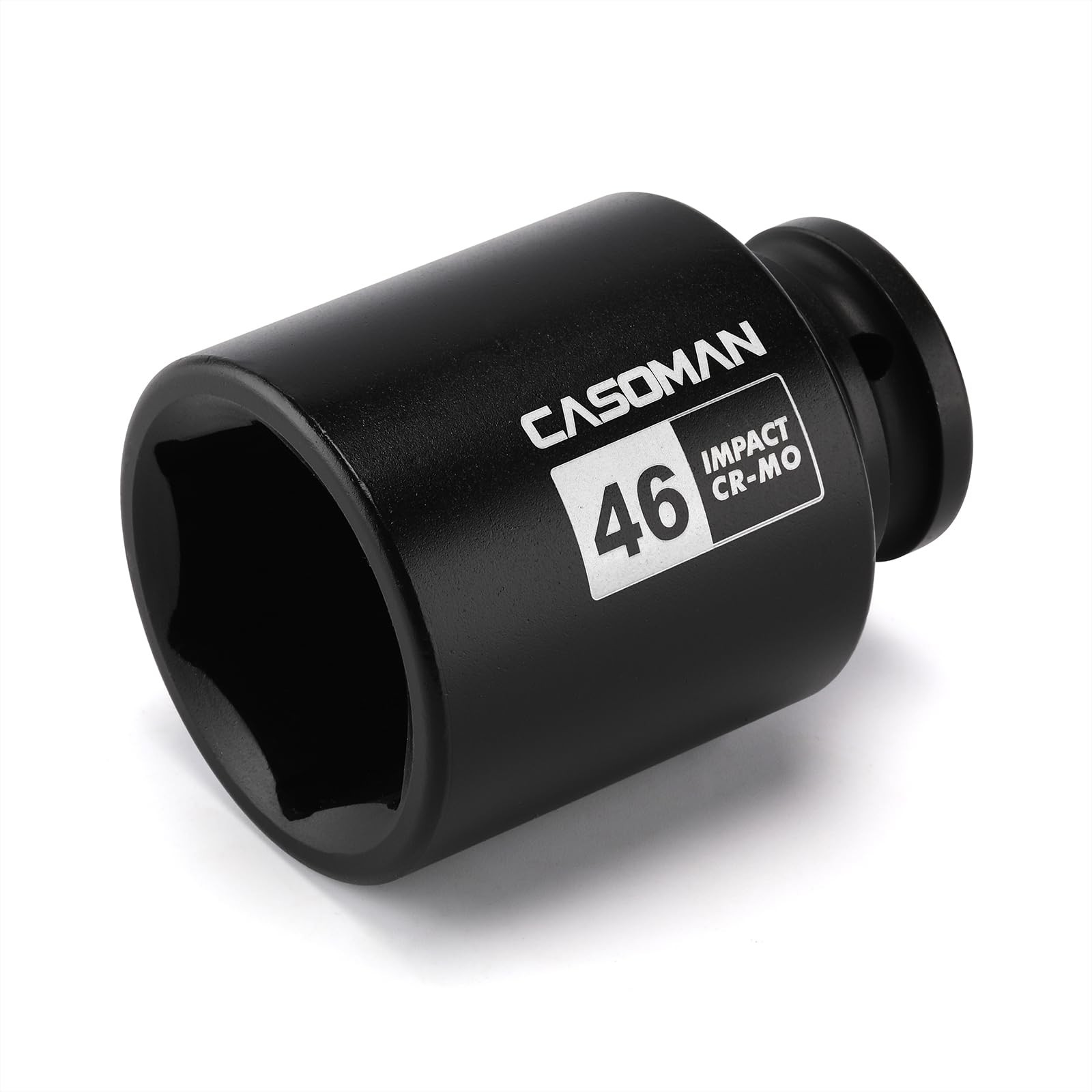 3/4"Drive Deep Impact Socket-46mm, Jumbo Impact Socket, Metric, 6-Point, CR-M...