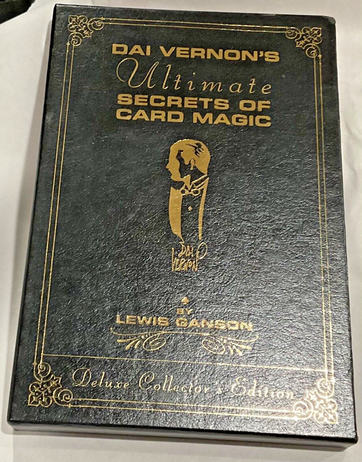Dai Vernon s Ultimate Secrets Card Magic , DLX collector’s ed.- SLIP CASE ONLY
