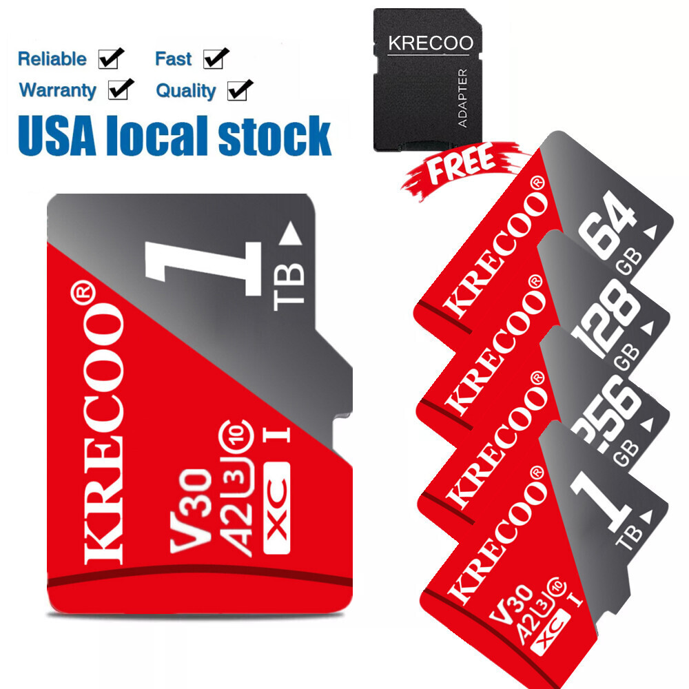 Micro SD Card Memory 32GB 64GB 128GB 256GB 512GB Lot Extreme Ultra NEW US