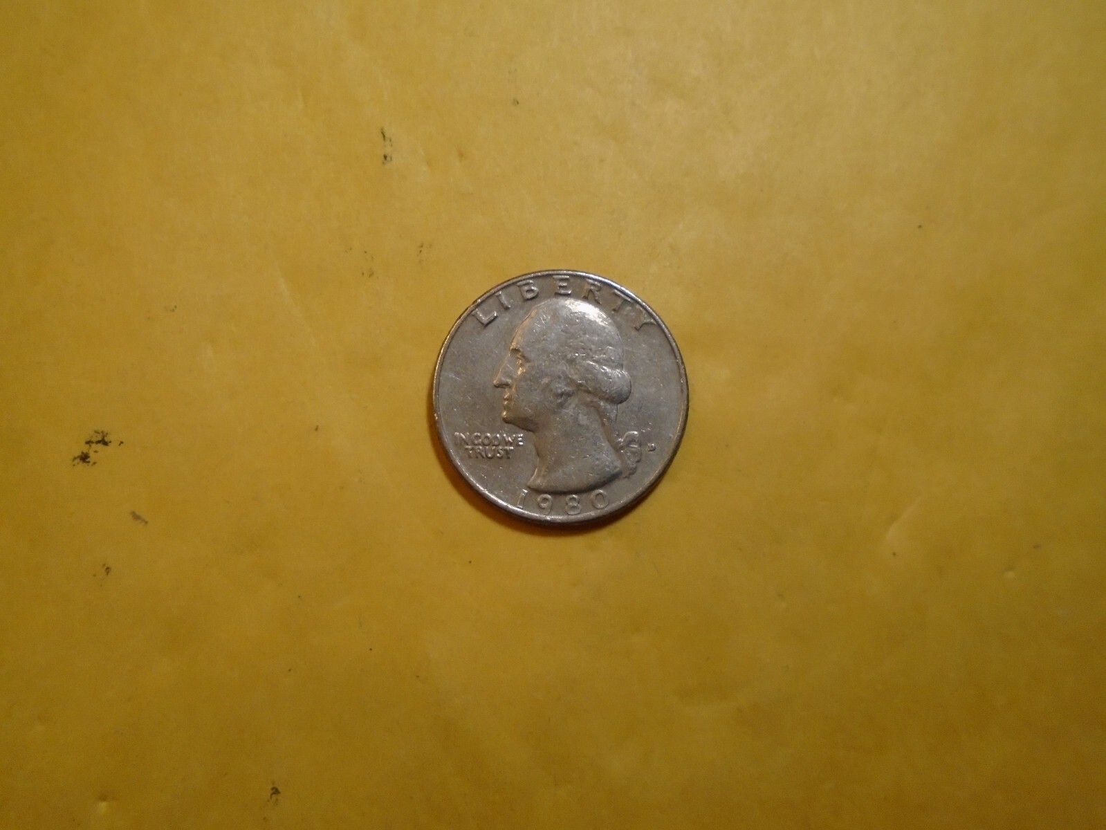 WASHINGTON QUARTERS, COINS, CLAD, MONEY     ( 1980-D ) FREE SHIP