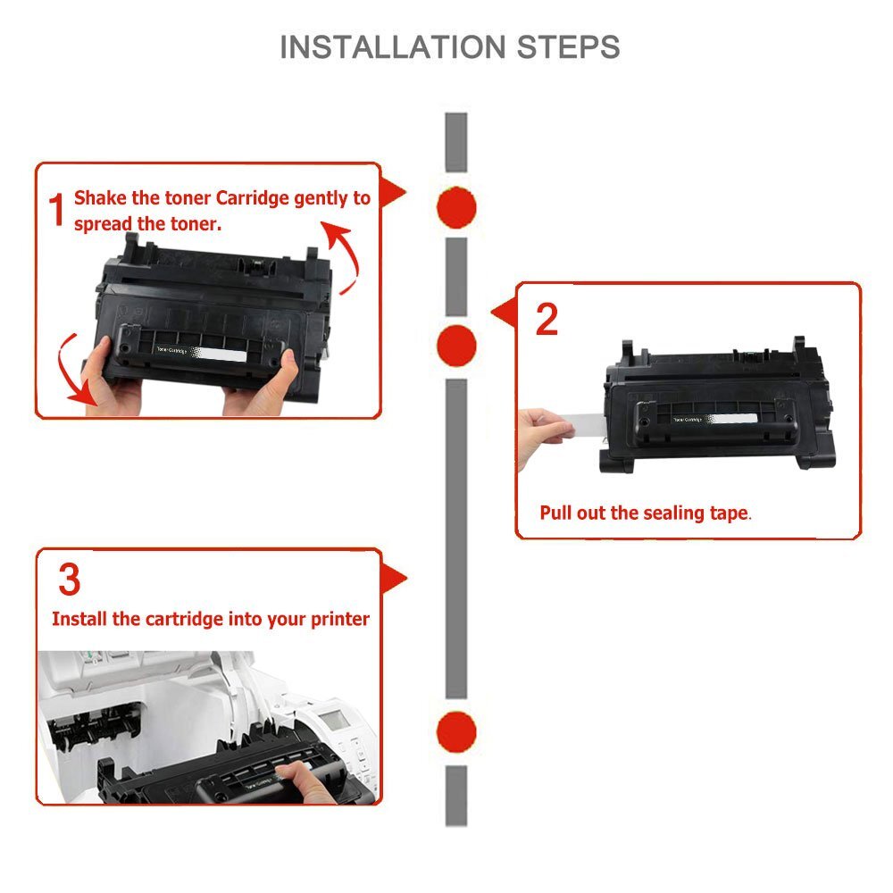 3PK High Yield CC364A 64A Toner Cartridges For HP LaserJet P4015dn P4015n P4515x