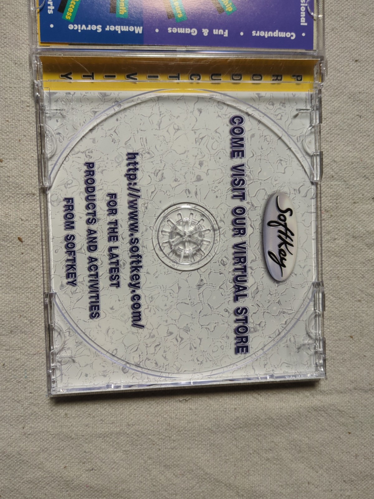 Vintage PC CD-ROM Typing Teacher. ( 1996, Softkey).