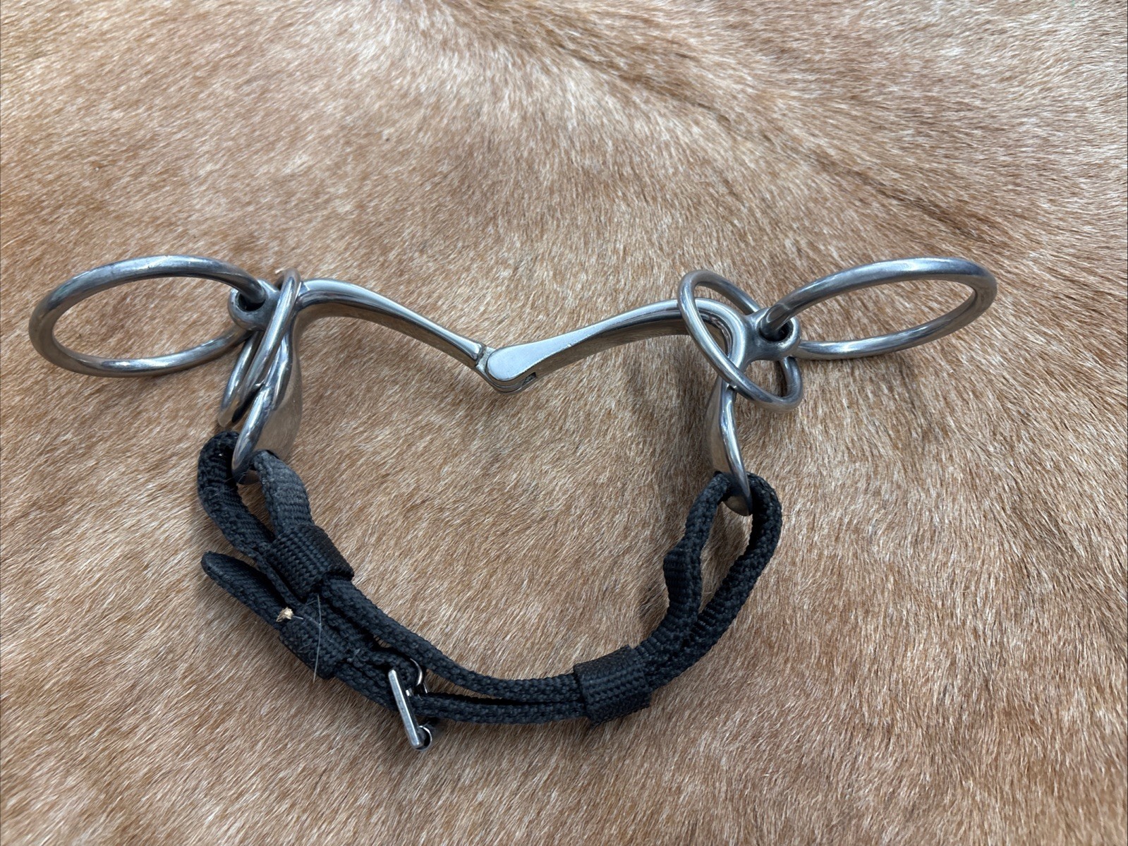 5” Springsteen Snaffle, Curved Half Cheeks