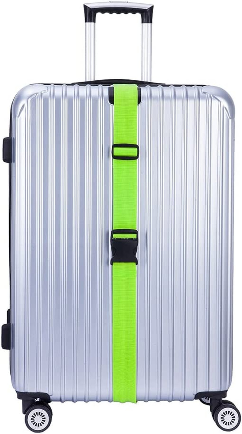 Luggage Straps Suitcases Travel Baggage Bag Packing Secure Cross Belt	4-Pack