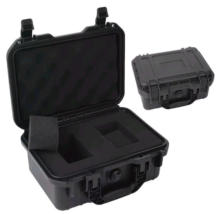Waterproof Watch Storage Box Hard Case Protection Travel Carry 2 Slot