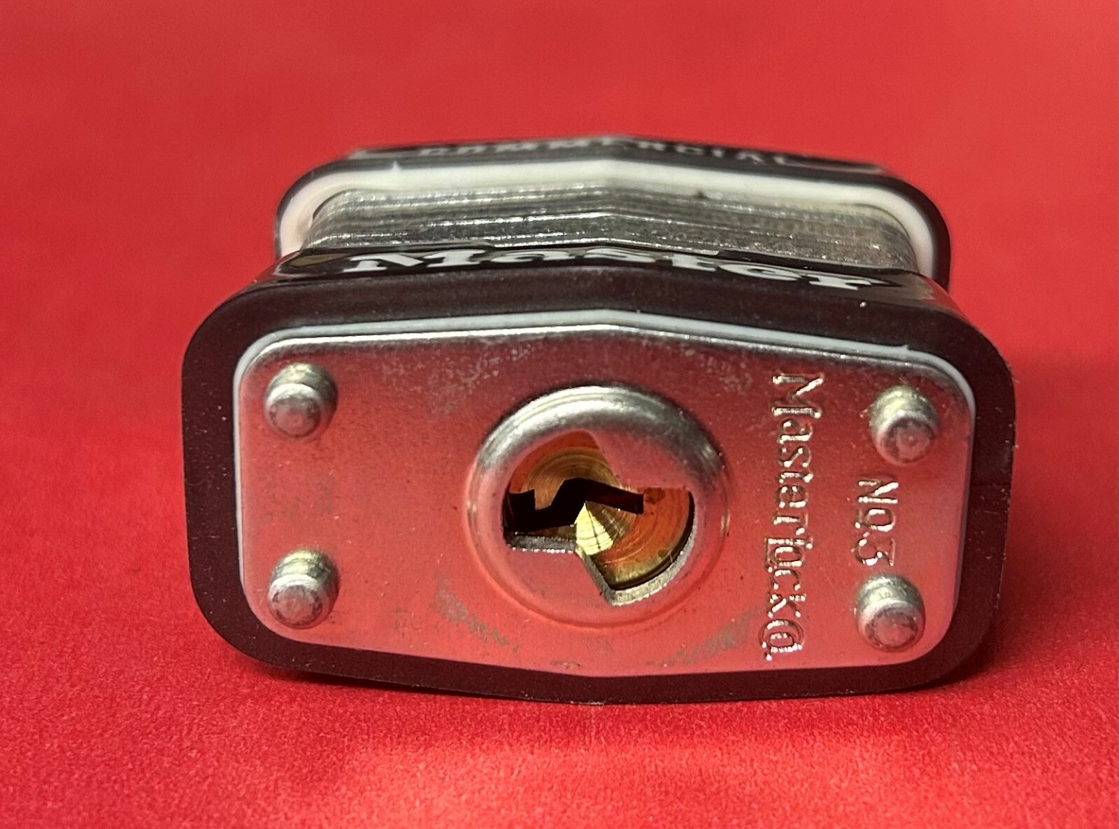 Master Lock Commercial Padlock No. 3 Key alike #3618