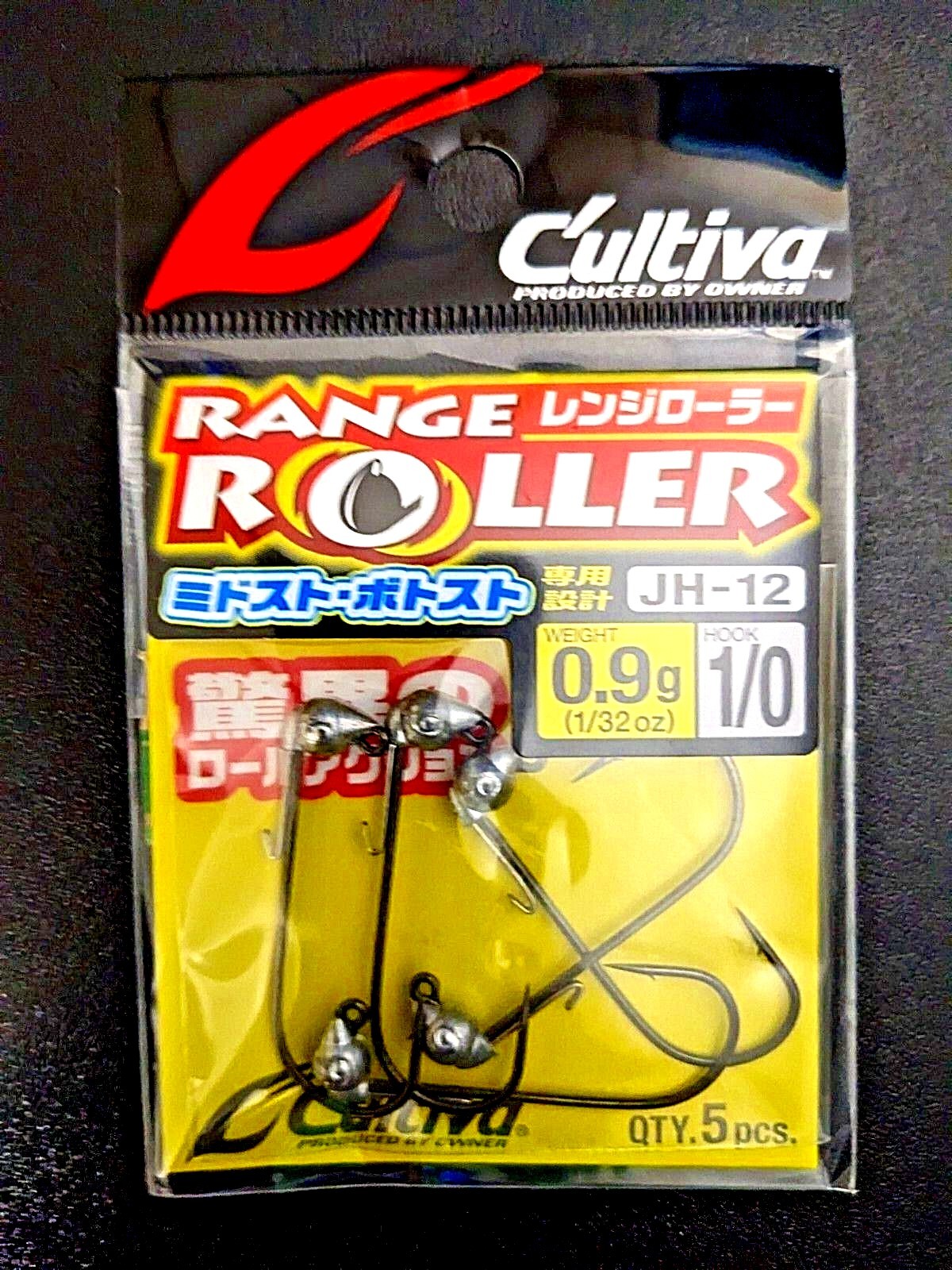 Owner Cultiva Range Roller JH-12 Finesse Jig Head Mid Strolling