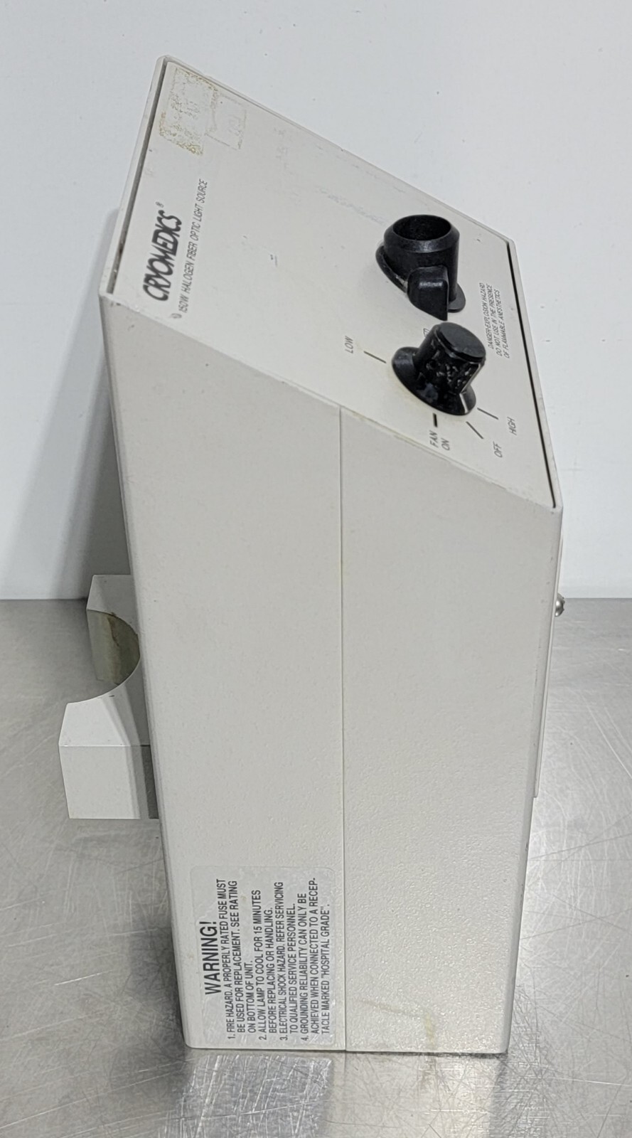 Cryomedics 150W Halogen Fiber Optic Light Source w/ Ring Light
