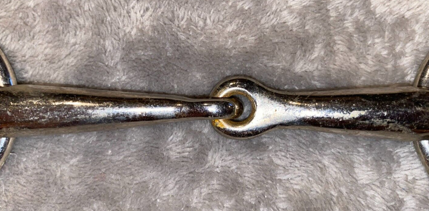 4 1/4'' PONY LOOSE O RING SNAFFLE ENGLISH BIT