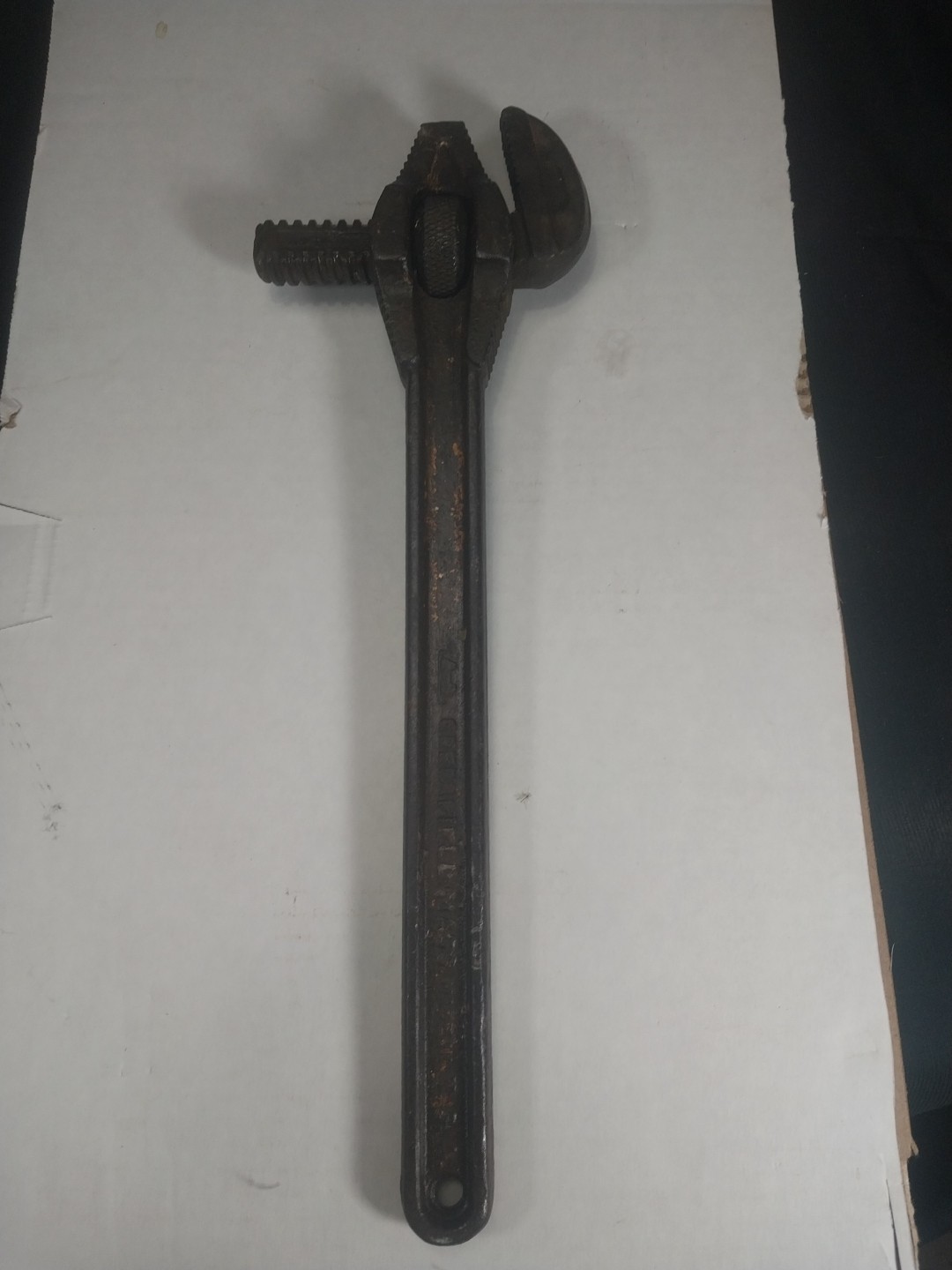 Vintage GTD Greenfield Little Giant Reversable Pipe Wrench  USA