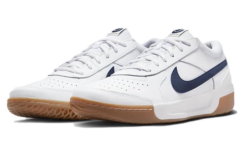 Level SS/New - NikeCourt Zoom Lite 3 White Midnight Navy Gum - DV3258-102