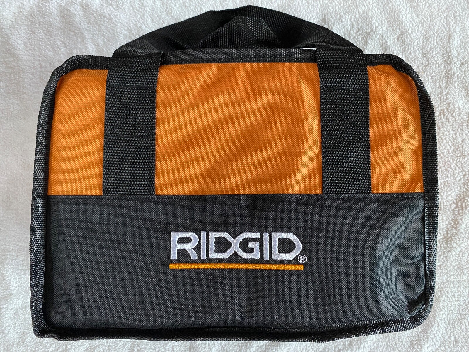 New RIDGID 11” x 8” x  6” Heavy Duty Contractors Tool Bag