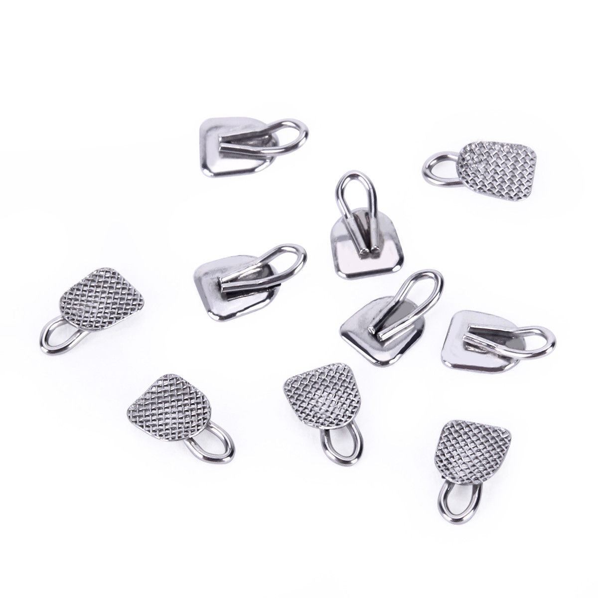 3 Packs Dental Orthodontic Traction Hook Diameter 3*3.9mm Rectangular Type