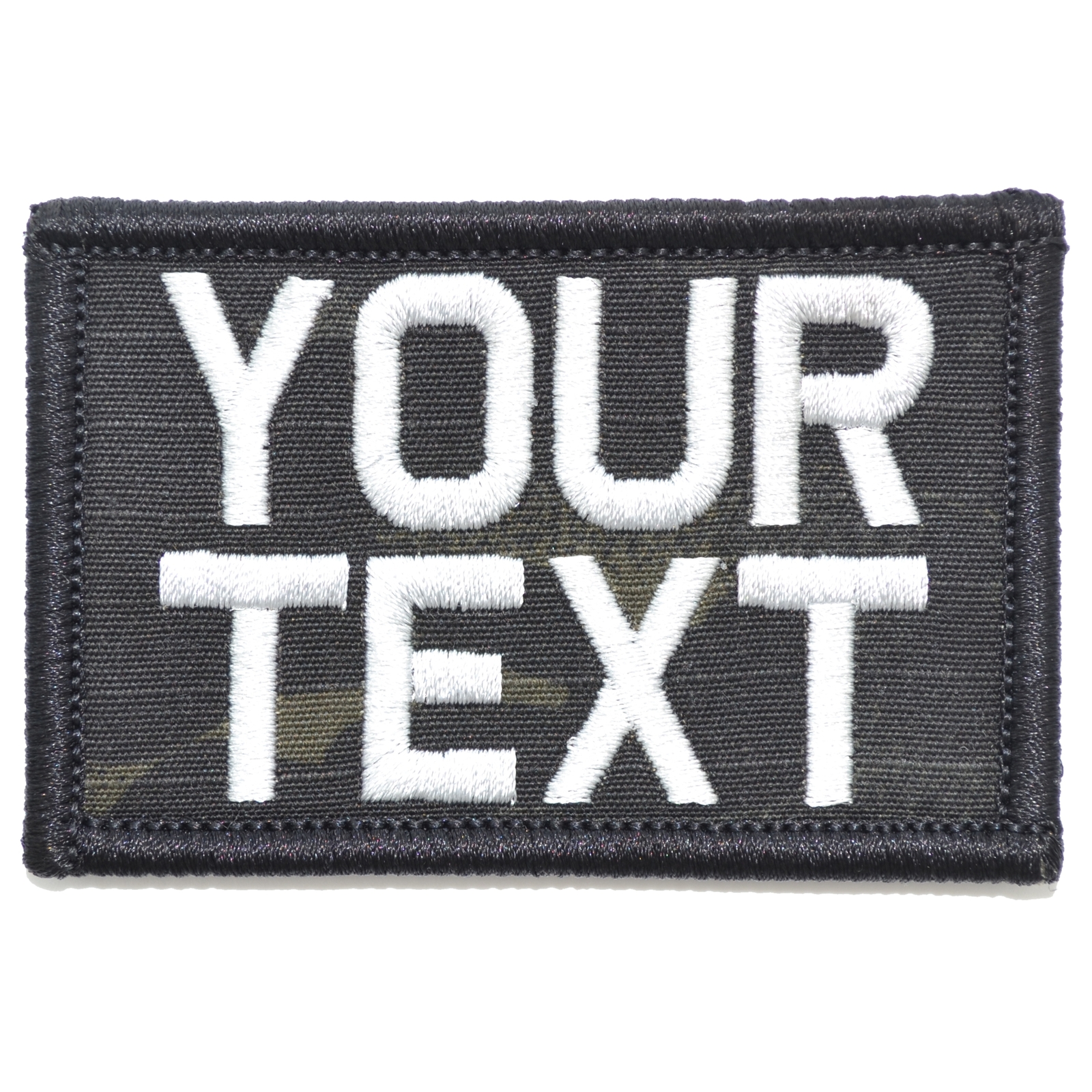 Custom 2x3 Name / Text Patch with Hook Fastener