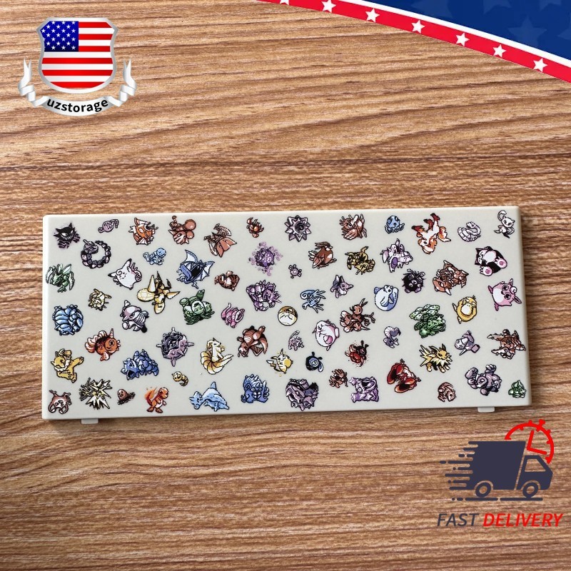 NEW For Nintendo New 3DS Housing Shell Case Faceplate Front + Back Cover