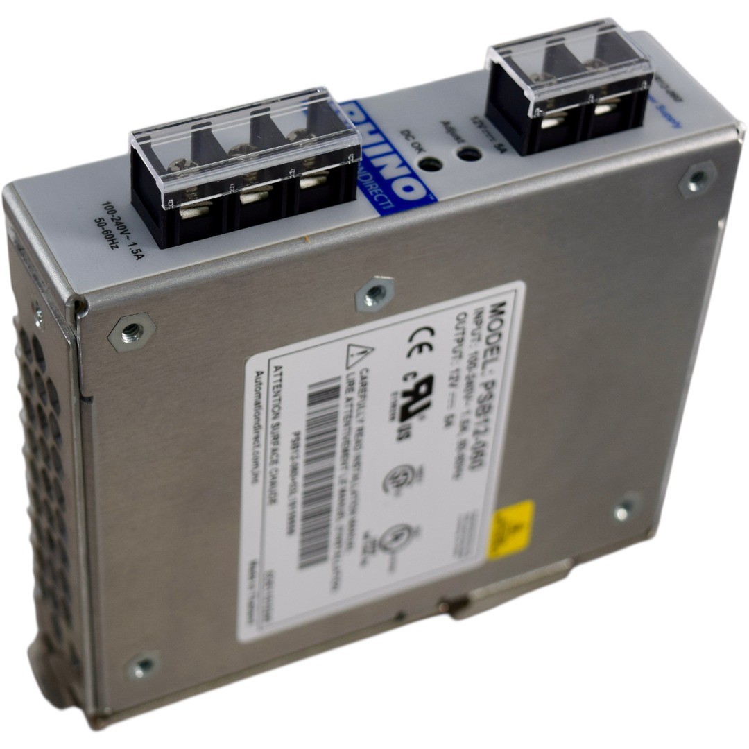 NEW Automation Direct PSB12-060 Power Supply 60W 12VDC 5A 100-240VAC