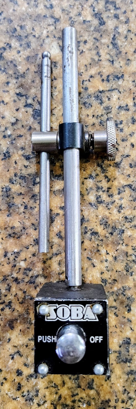 🗽 VINTAGE SOBA  MAGNETIC INDICATOR BASE MACHINIST/TOOLMAKER
