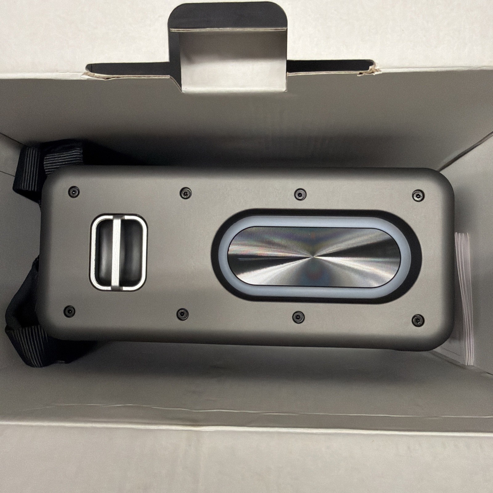 KM20 Karaoke Machine Bluetooth Speaker with two wireless microphones