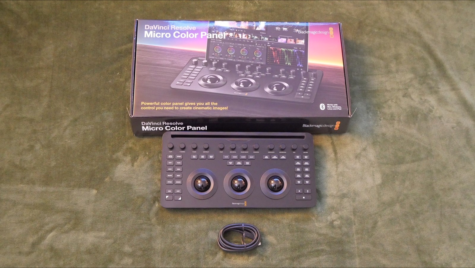 blackmagic davinci resolve micro color panel