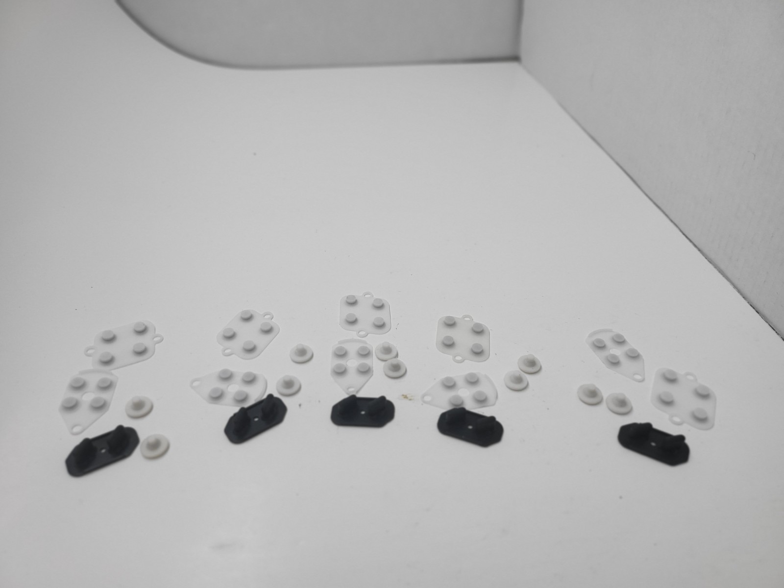5 HIGH QUALITY SETS SUPER NINTENDO SNES RUBBER CONTROLLER BUTTON REPAIR PARTS