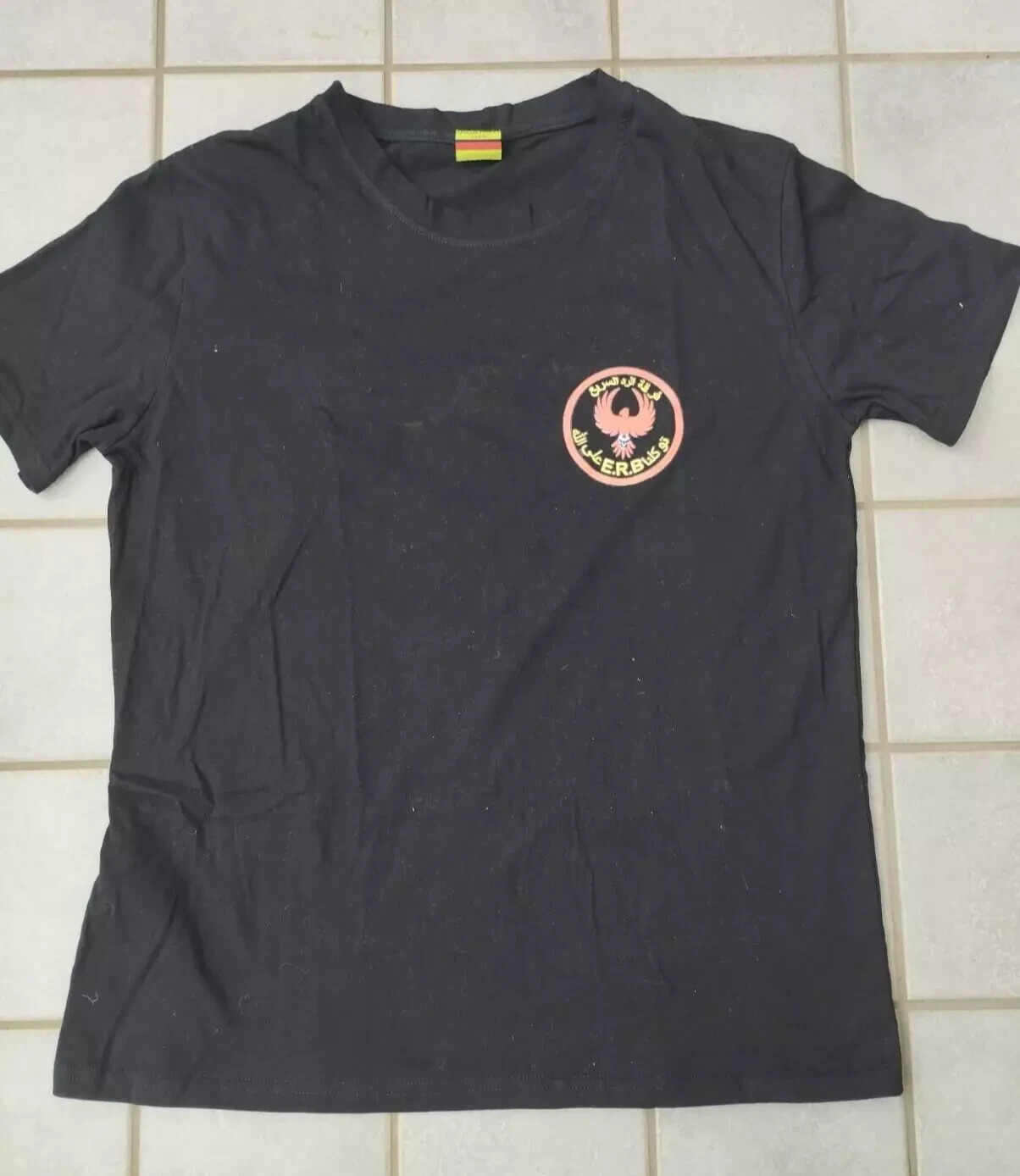 Fergeh Ali - Military BlackT-shirt Size S/L with TAG