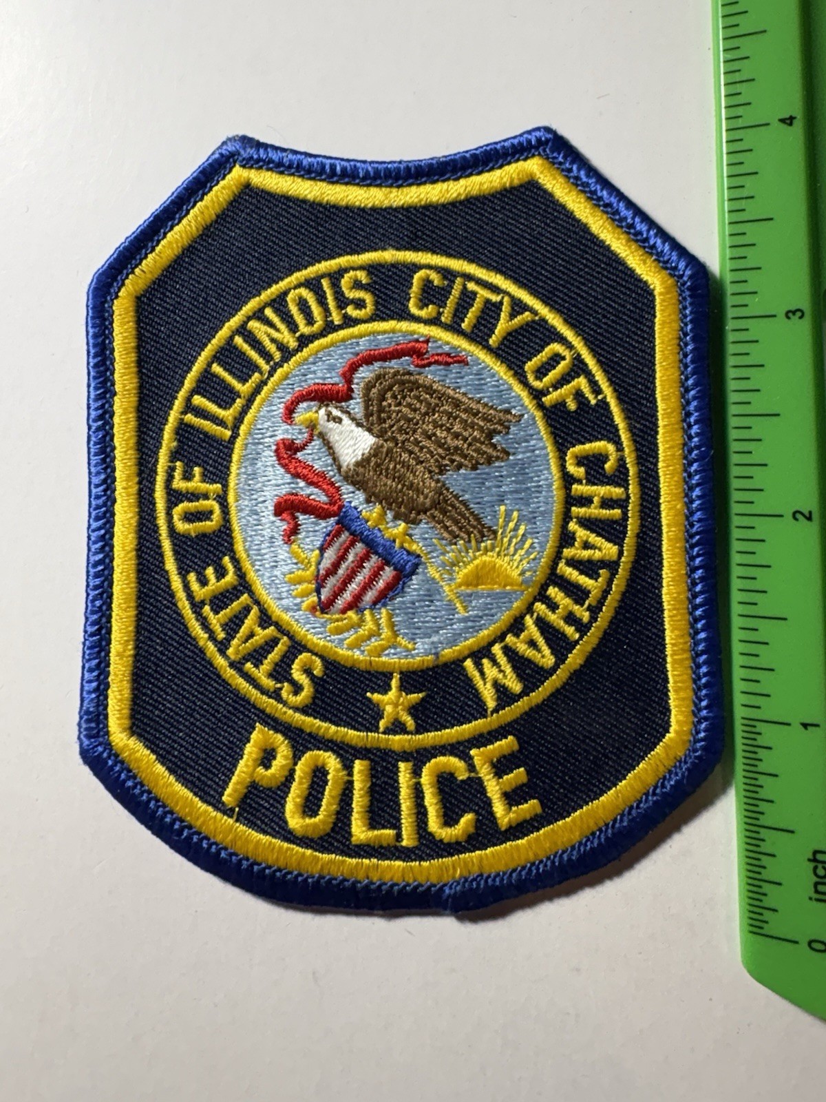 Chatham Illinois Police Patch