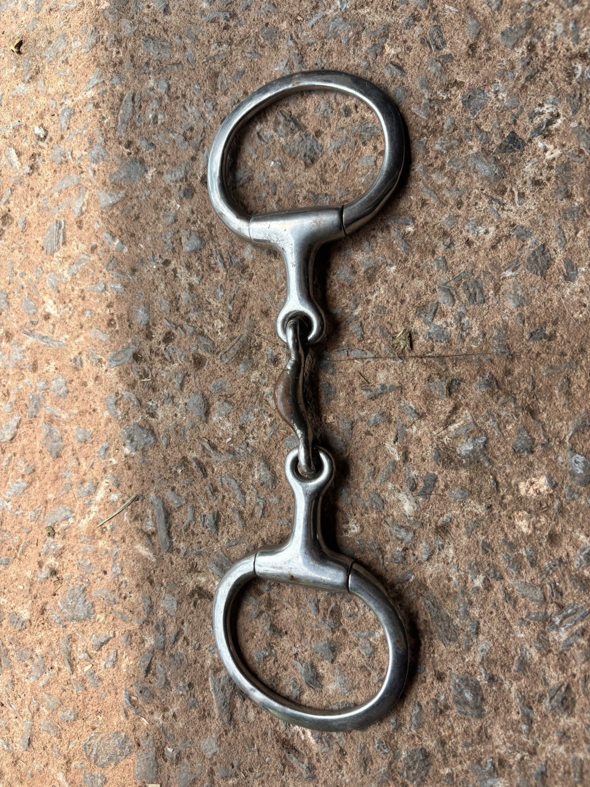 5” Centaur Stainless Steel Copper Quarter Moon Eggbutt Horse Snaffle Bit