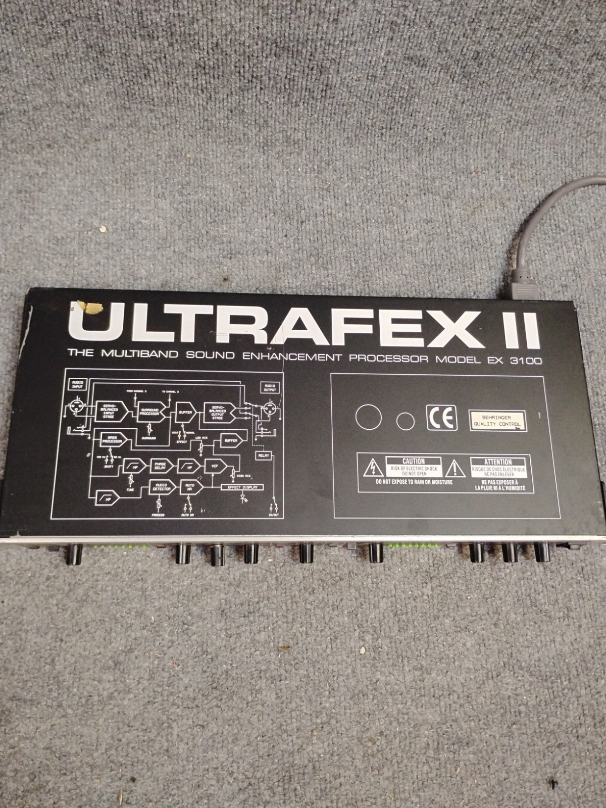 Behringer ULTRAFLEX II EX3100 Multiband Sound Enhancement Processor