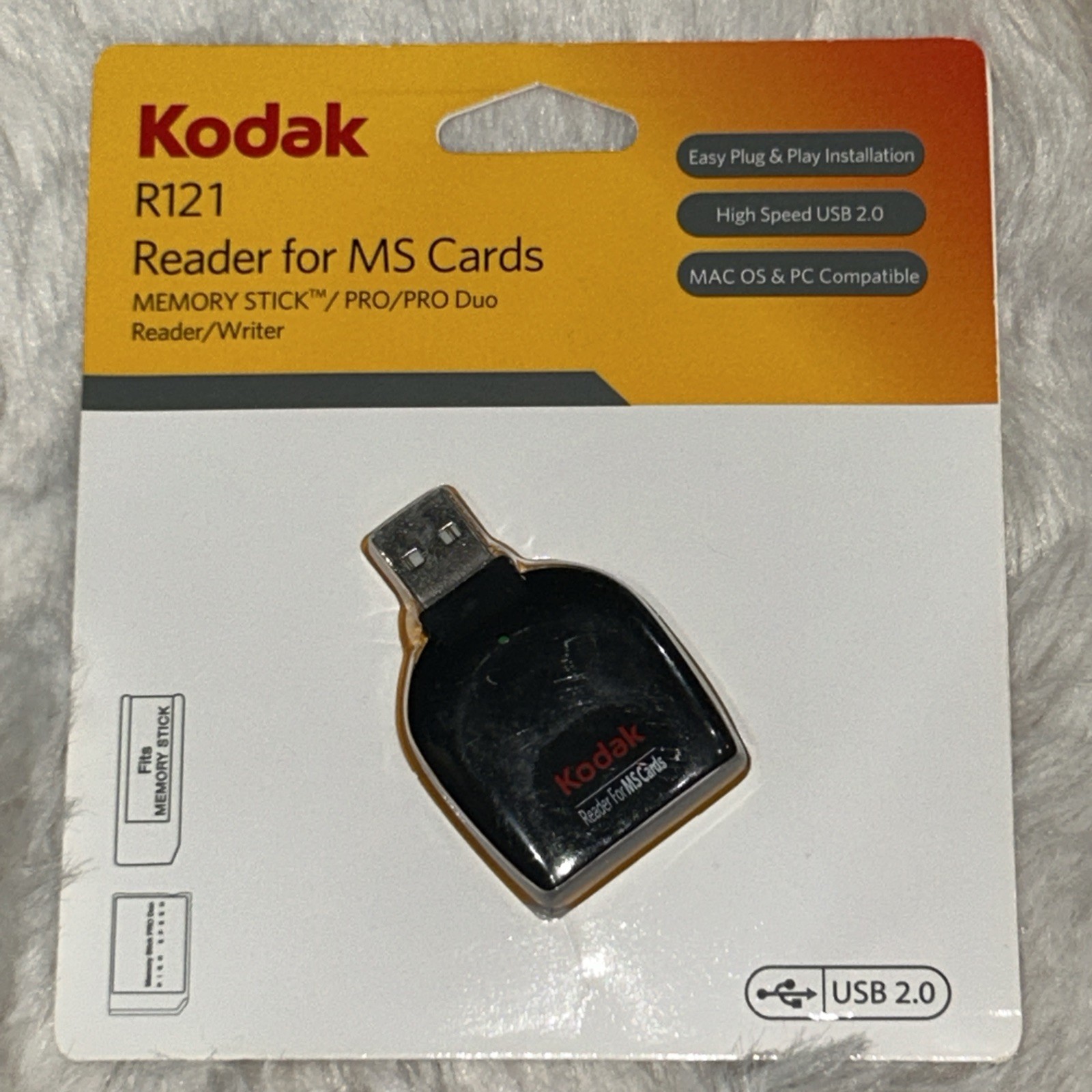 Kodak R120 Reader For MS Cards Mac OS & PC Compatible Pro / Pro Duo Brand New