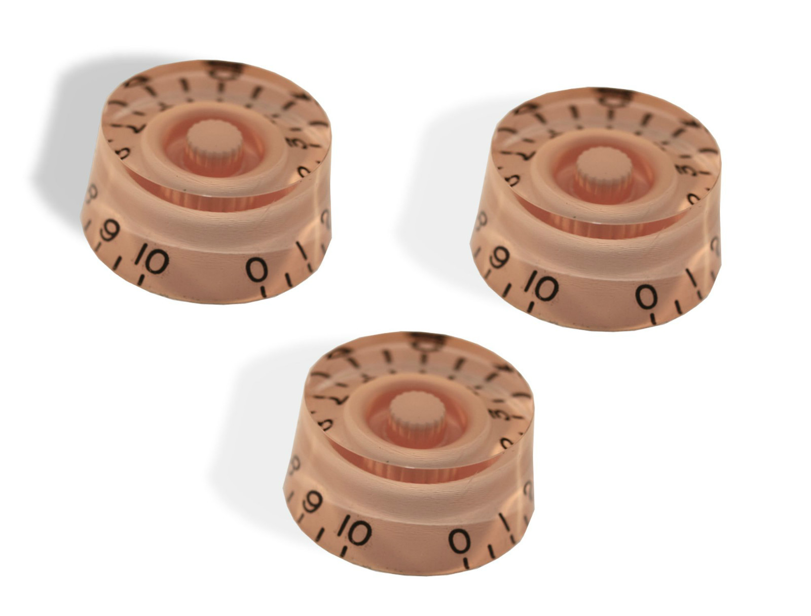 Knob Speed Style Salmon 6 mm Package of 3 Bitterroot 0811292PK-3P