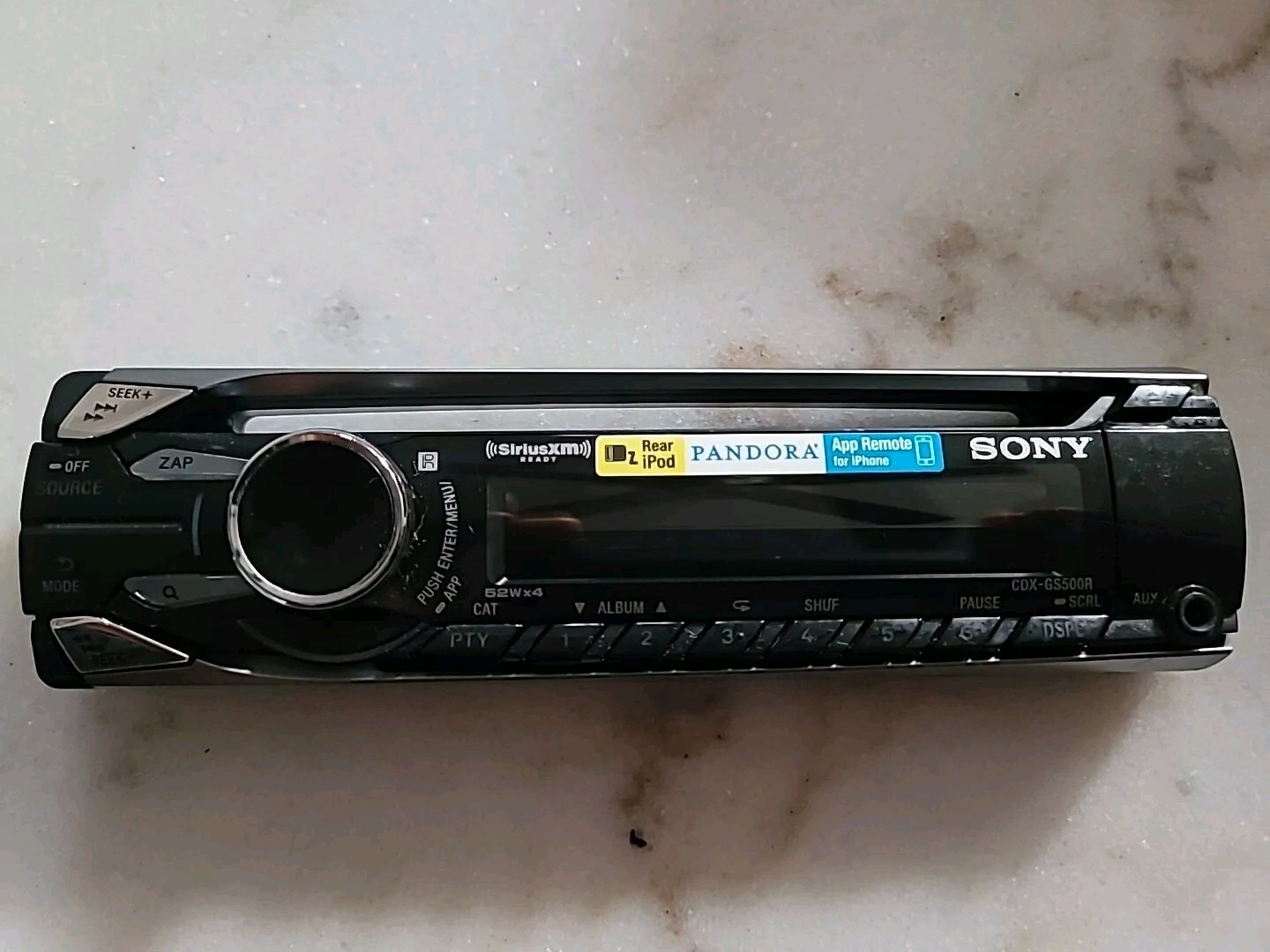 Sony Faceplate-Tested and Guaranteed To Work. Sony CDX-GS500R.FREE SHIPPING